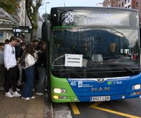 Eragin handirik ez autobus gidarien grebaren lehenengo orduetan