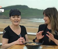 Sarteneko de foie, una de las delicias del bar restaurante La Maloka de la playa La Arena de Zierbena