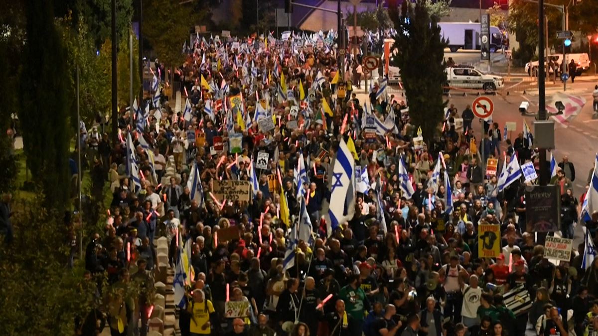 Manifestación en Jerusalem