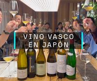 La marca Basque Wine y el Gobierno Vasco ponen en marcha una degustación de vino vasco en Japón