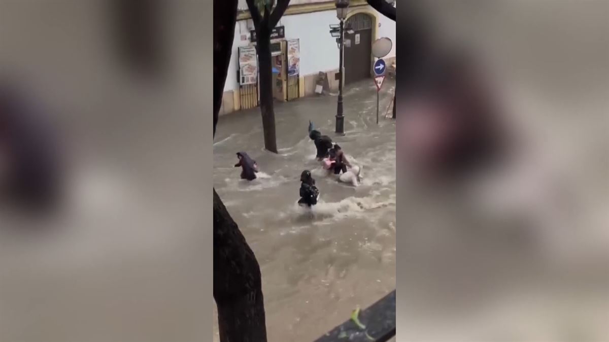 La Junta de Andalucía activa por primera vez la alerta en móviles por la DANA en Jerez de la Frontera