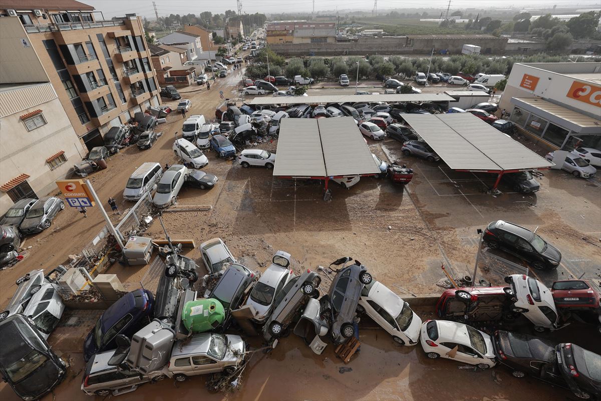 Paiporta (Valencia). Foto: EFE