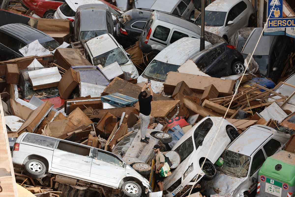 Sedaví (Valencia). Foto: EFE