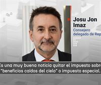 Josu Jon Imaz está satisfecho con el decaimiento del impuesto a las energéticas