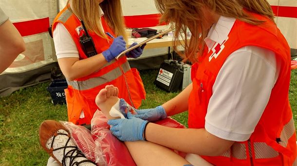 Conocemos desde dentro el servicio de prevención, socorro y emergencia de Cruz Roja