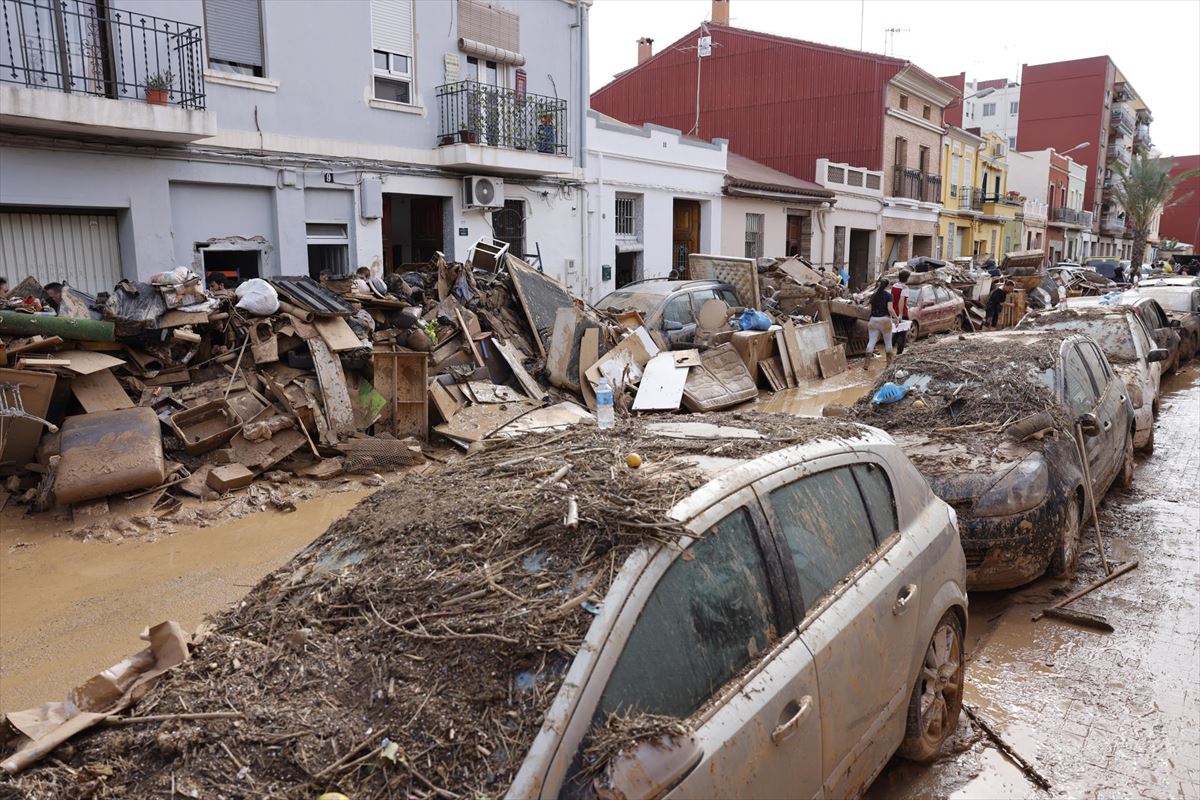 Zona afectada por la DANA