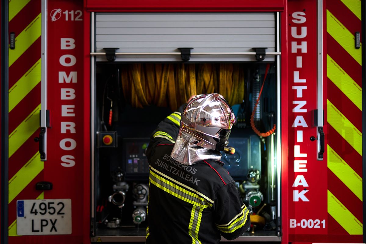 Bomberos de Navarra. 