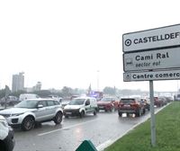 La dana deja cortes de carretera e inundaciones en Cataluña