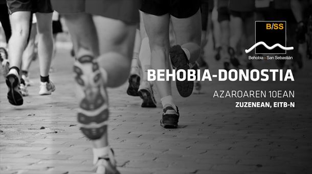 Behobia-Donostia, zuzenean, EITBn