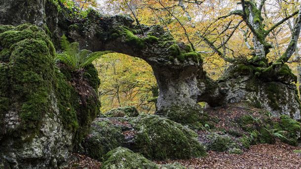 El Arco de Zalanportillo está en el Laberinto de Arno. BORJA TRIVIÑO