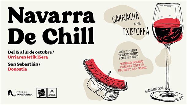 "Navarra de Chill" en Donosti con IGP Txistorra de Navarra y DO Vinos Navarra