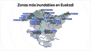 Tolosa, Azpeitia o Bilbao, las zonas más inundables de Euskadi
 