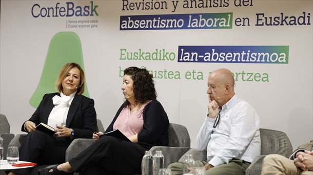 Jornada sobre el absentismo laboral, hoy en Bilbao. Foto: EFE