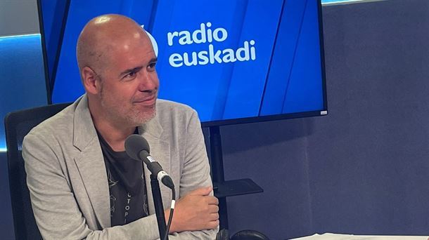 Unai Sordo CCOOko idazkari nagusia, Radio Euskadin. Argazkia: EITB Media.