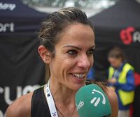 Maitane Melero: ''La carrera se me ha hecho eterna desde Miracruz hasta meta''