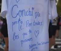 El sentido homenaje de María: ''Conchi, va por tí''