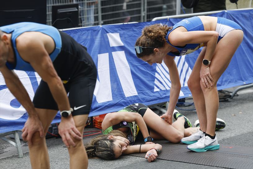 Mireia Guarner, Behobia-Donostia 2024. Foto: Efe.