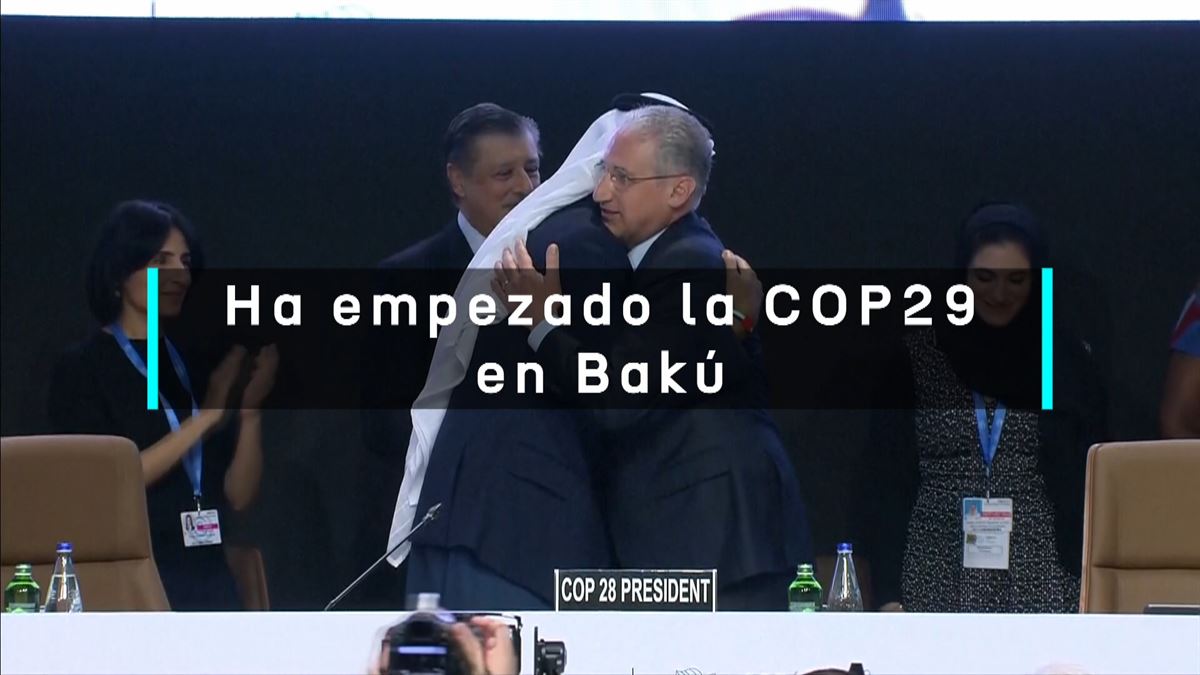 Ha empezado la COP29 en Bakú 