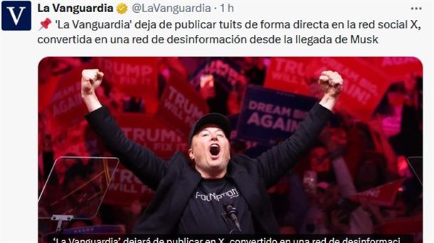 "La Vanguardia"k Xn bota duen azken txioaren kaptura. 