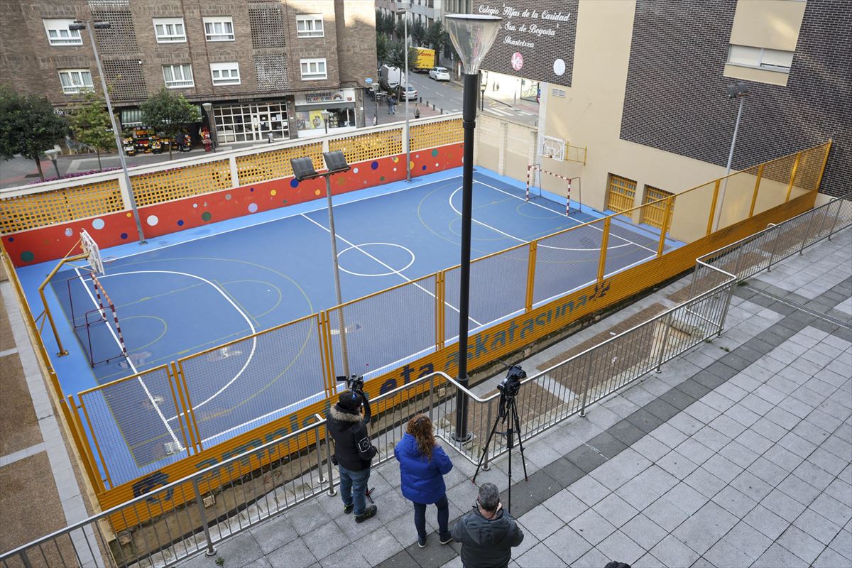 Colegio de Santutxu condenado por acoso escolar. Foto: EFE