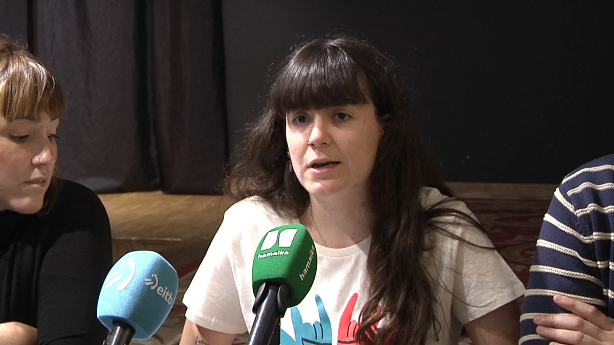 June Romatet. Imagen obtenida de un vídeo de EITB Media.