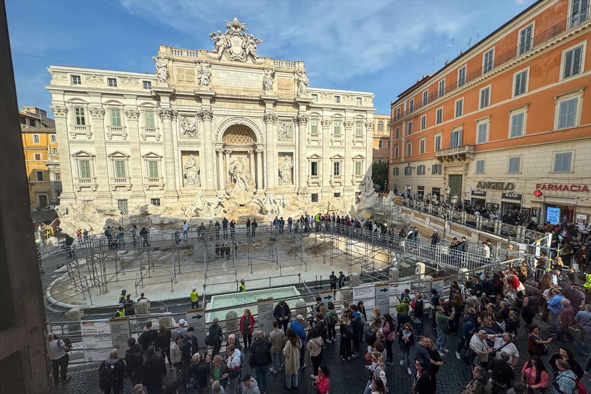 La Fontana di Trevi. Foto: EFE.