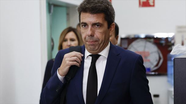 Carlos Mazon Valentziako Generalitateko presidentea, artxiboko irudian. Argazkia: EFE
