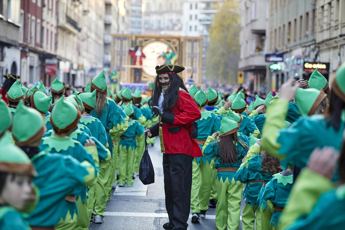 Desfile de Vitoria-Gasteiz de 2023. Foto: Ayuntamiento de Vitoria. 