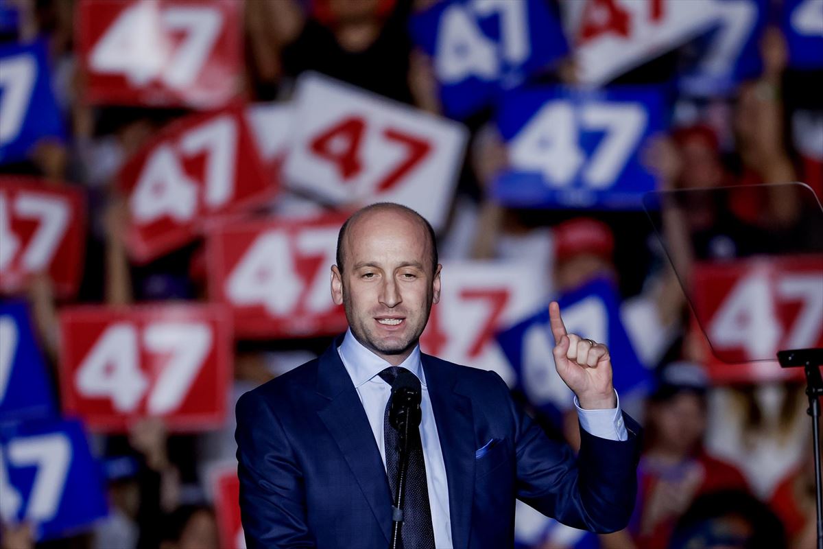 Stephen Miller, subdirector de política de la Casa Blanca. Foto: EFE