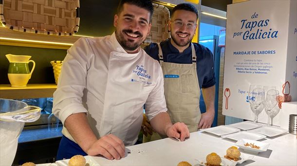 Éxito del certamen "De Tapas por Galicia" en el Mercado de la Ribera (Bilbao)