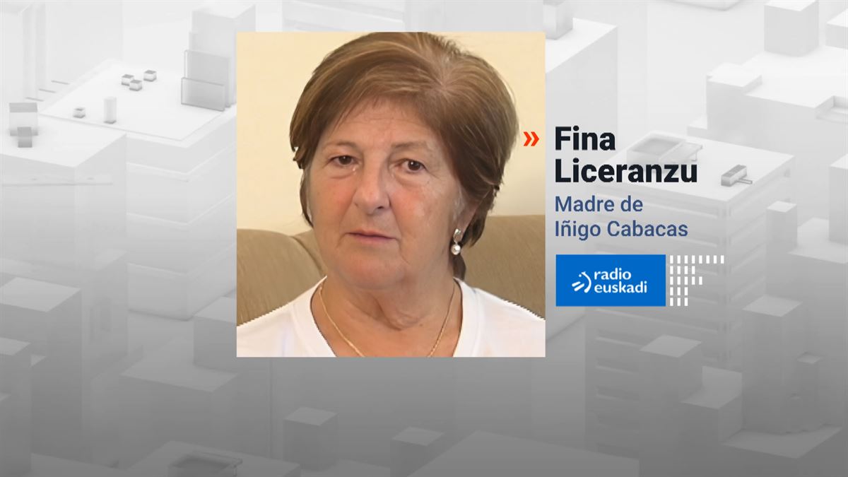 Fina Liceranzu. Imagen obtenida de un vídeo de EITB Media.