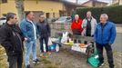 No faltó el tradicional almuerzo-hamiaketako de los bolaris antes de la gran final title=