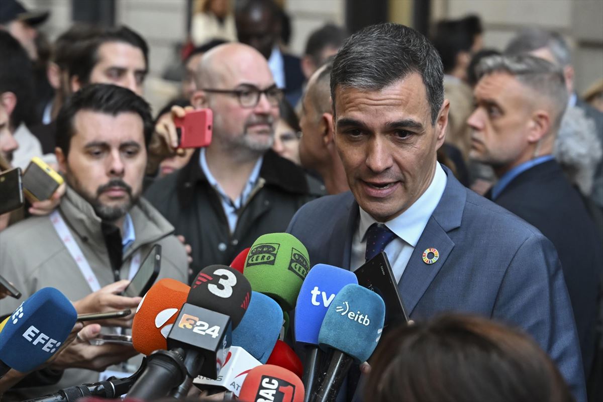 Sánchez no da credibilidad a lo declarado por Aldama y reta a Feijóo a plantear una moción