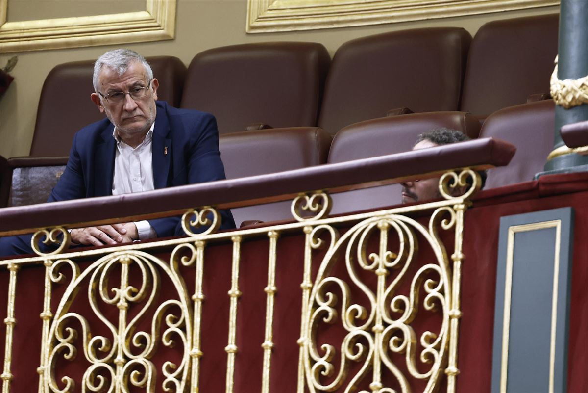 Félix Taberna, este jueves, en el Congreso. EFE. 