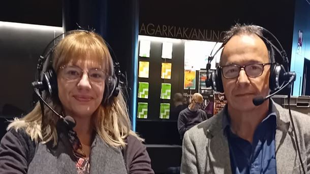 Entrevista a Miren Iñarga, directora de Musikene, e Iñaki Salvador, profesor 