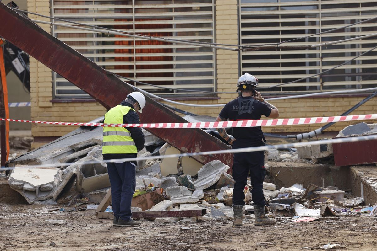 Imagen del colegio Lluis Vives de Massanassa (Valencia). Foto: EFE