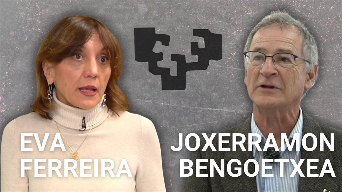 Eva Ferreira y Joxerramon Bengoetxea