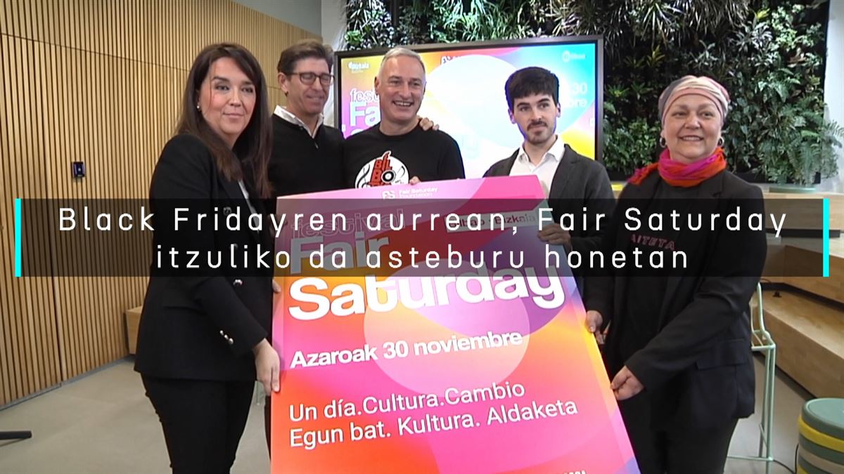 Black Fridayren aurrean, Fair Saturday itzuliko da asteburu honetan