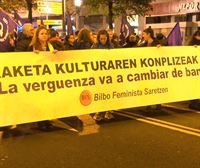 Una marea feminista recorre las calles de Bilbao