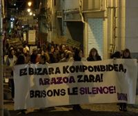 Baiona sale a la calle para exigir el fin de la violencia contra las mujeres