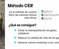 ''Con el método CER intentamos controlar de manera más ética y mejor posible el número de colonias''