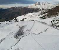 Empieza la nieve en Larra Belagua