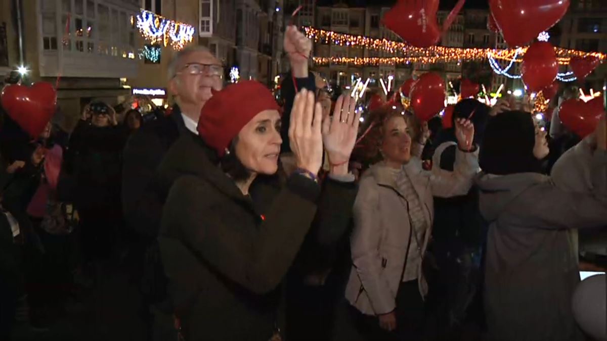 Vitoria se llena a favor de la investigación contra las enfermedades cardiovasculares