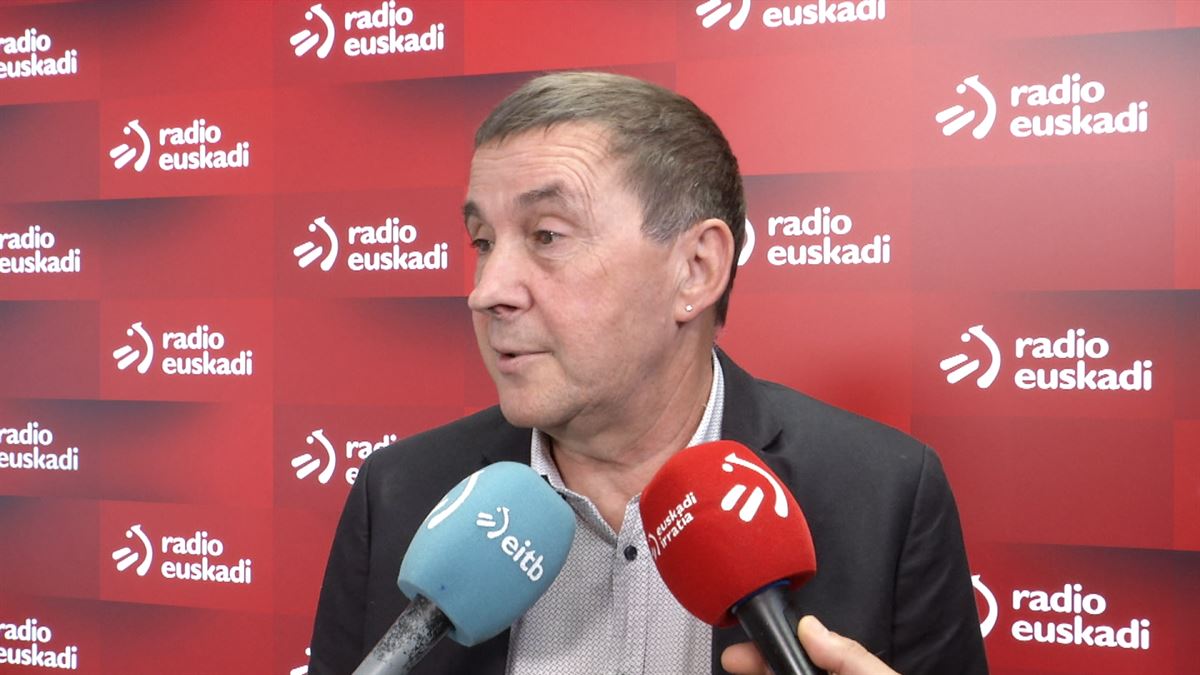 Arnaldo Otegi EH Bilduko koordinatzaile nagusia Radio Euskadin