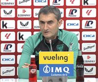 Ernesto Valverde: ''Real Madrilen aurka, dena egin behar dugu ondo, une batez ere ezin zara deskuidatu''