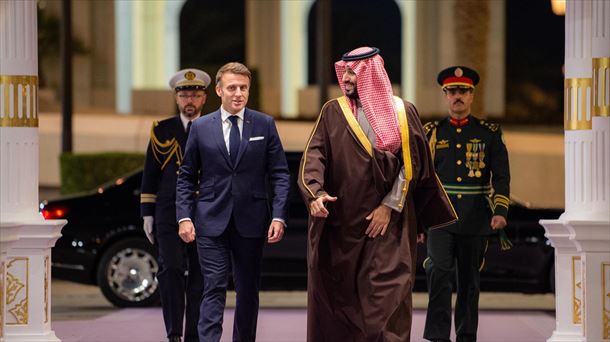 Macron, Saudi Arabian. Argazkia: EFE