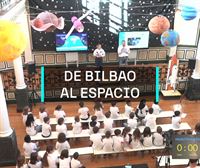 Estudiantes de Indautxuko Eskola conectan con la Estación Espacial Internacional y hablan con una astronauta