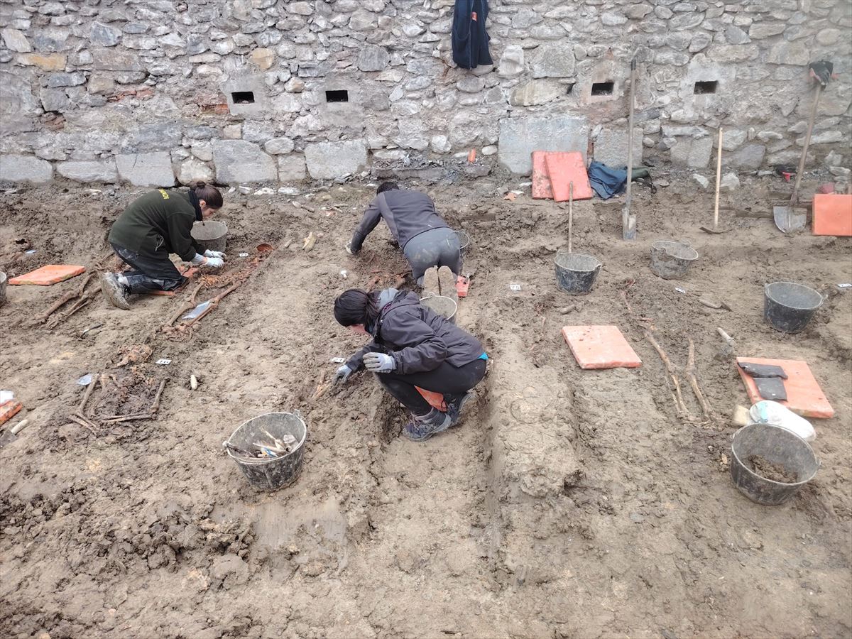 Se siguen recuperando restos de personas que murieron durante la guerra en Orduña. EITB Media