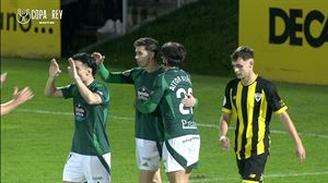 Goles del partido de Copa Barakaldo - Racing Ferrol 