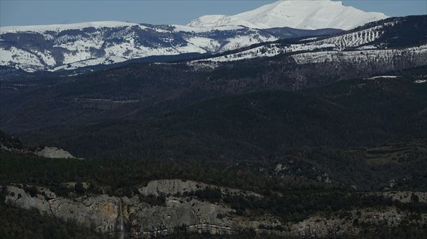 Orhi mendia elurtuta, joan den martxoan. Argazkia: Iñigo Andreu Gastaminza. 